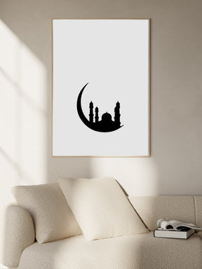 Crescent Moon Poster