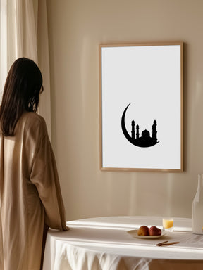 Crescent Moon Poster