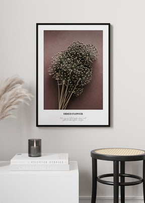 Dried Flower Quote Poster