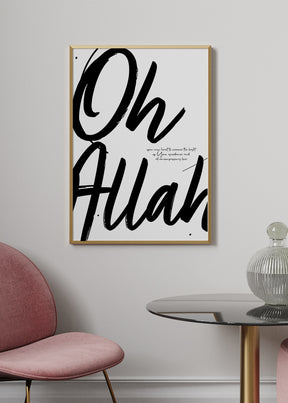 Oh Allah Poster