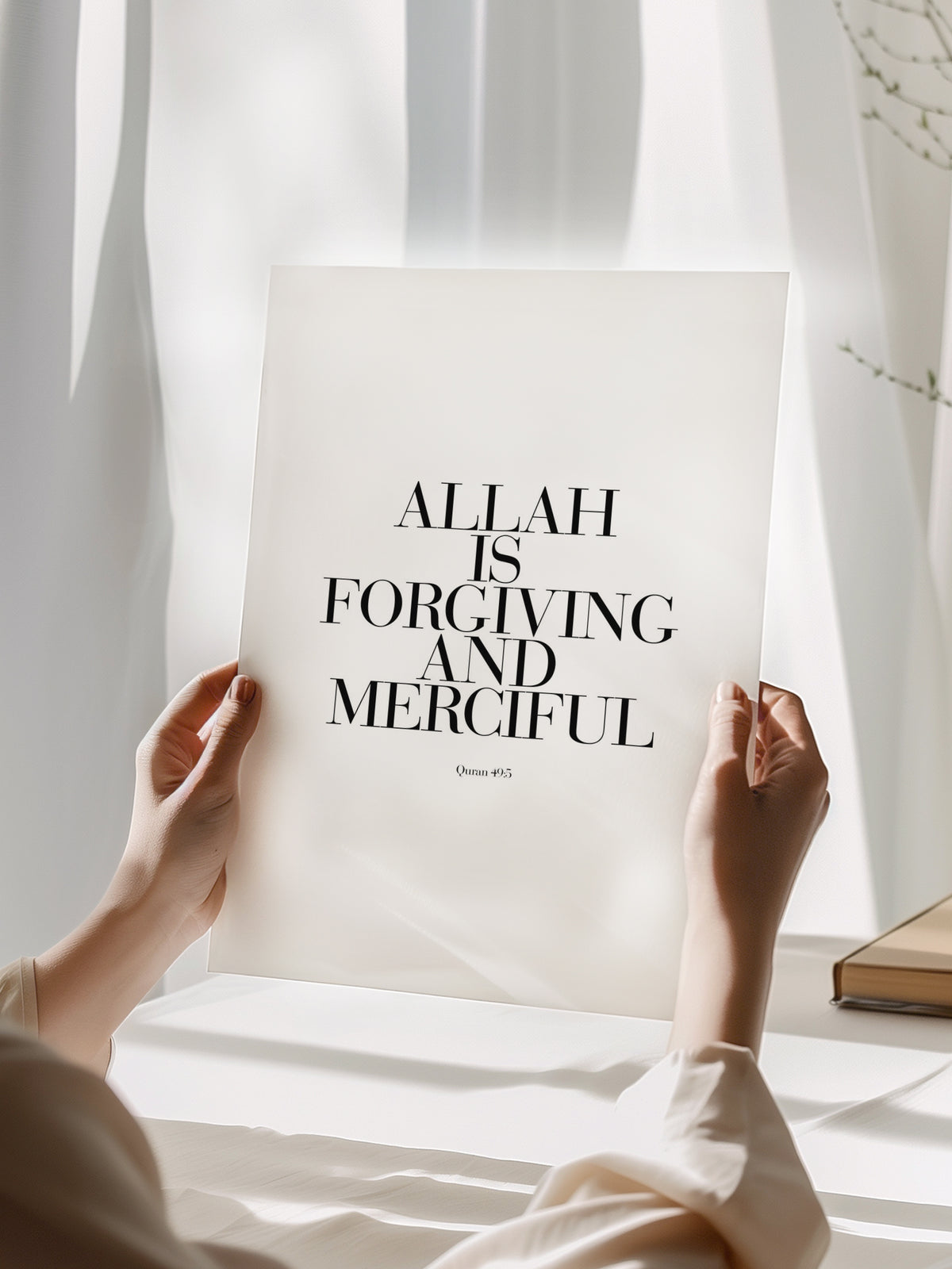 Allah Is Forgiving Poster