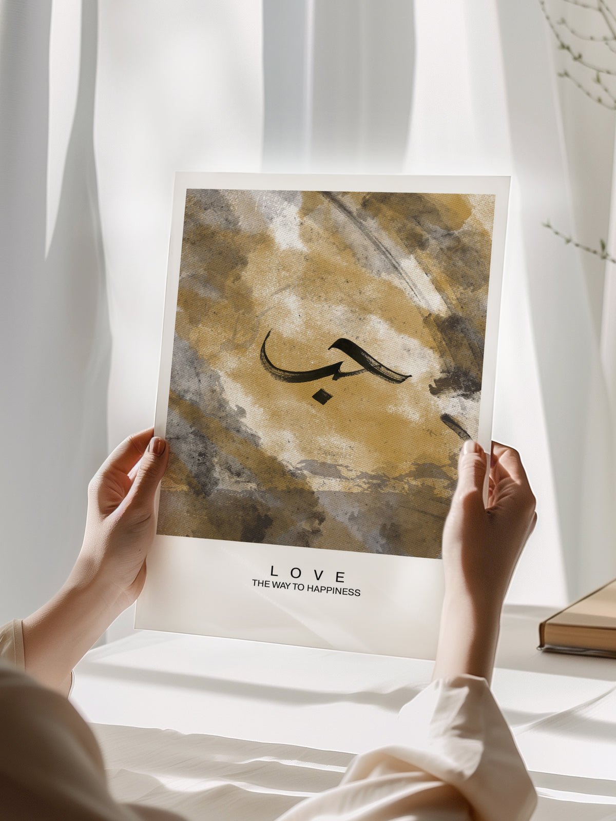 Abstract Love Poster