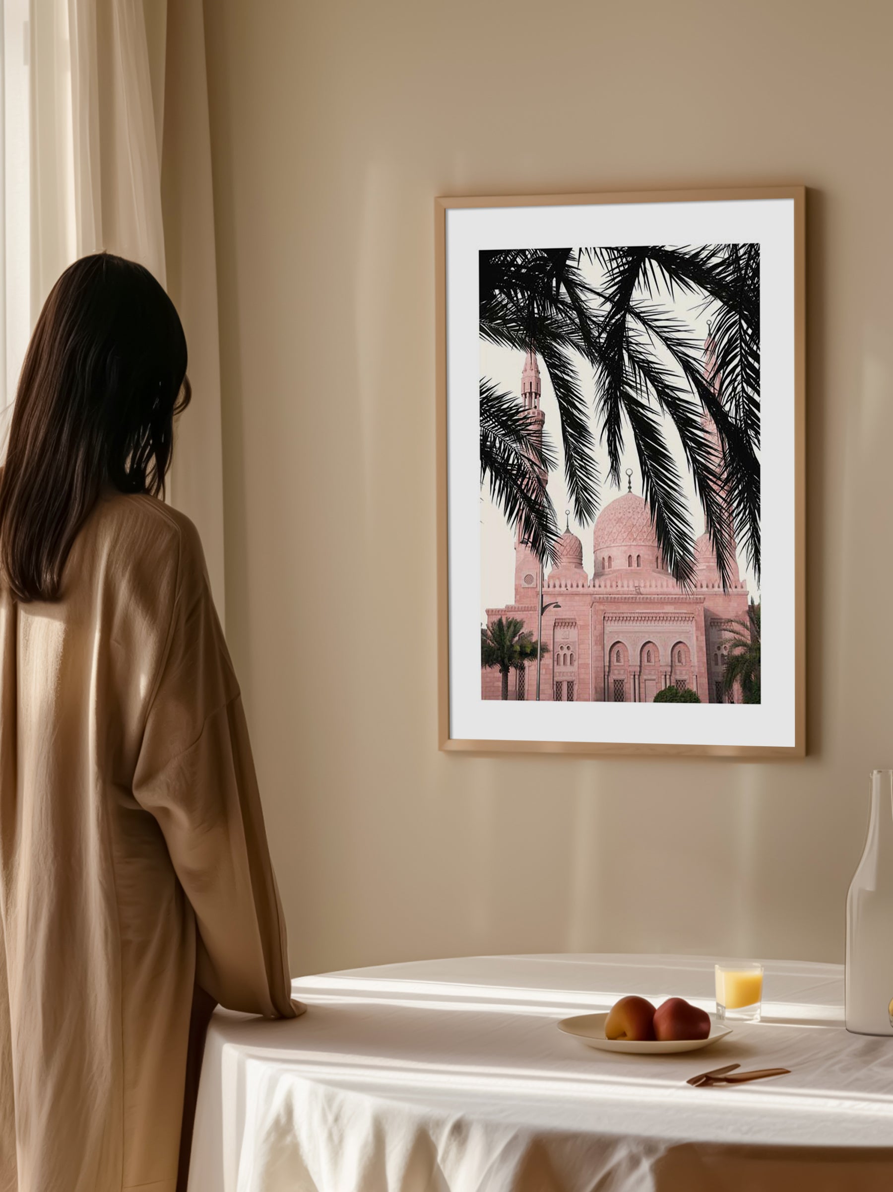 Pink Mosque Poster