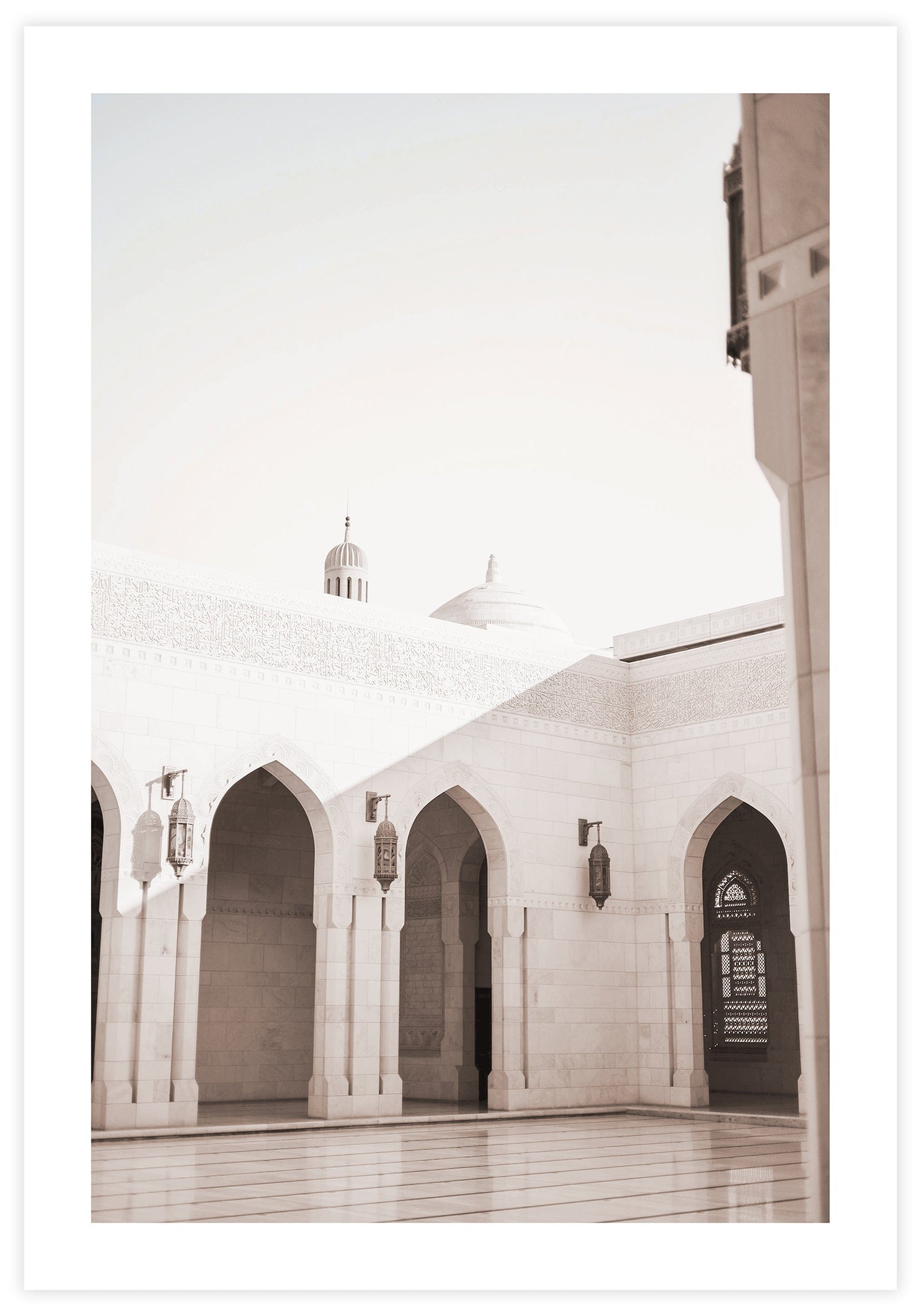 Mosque Oman Poster