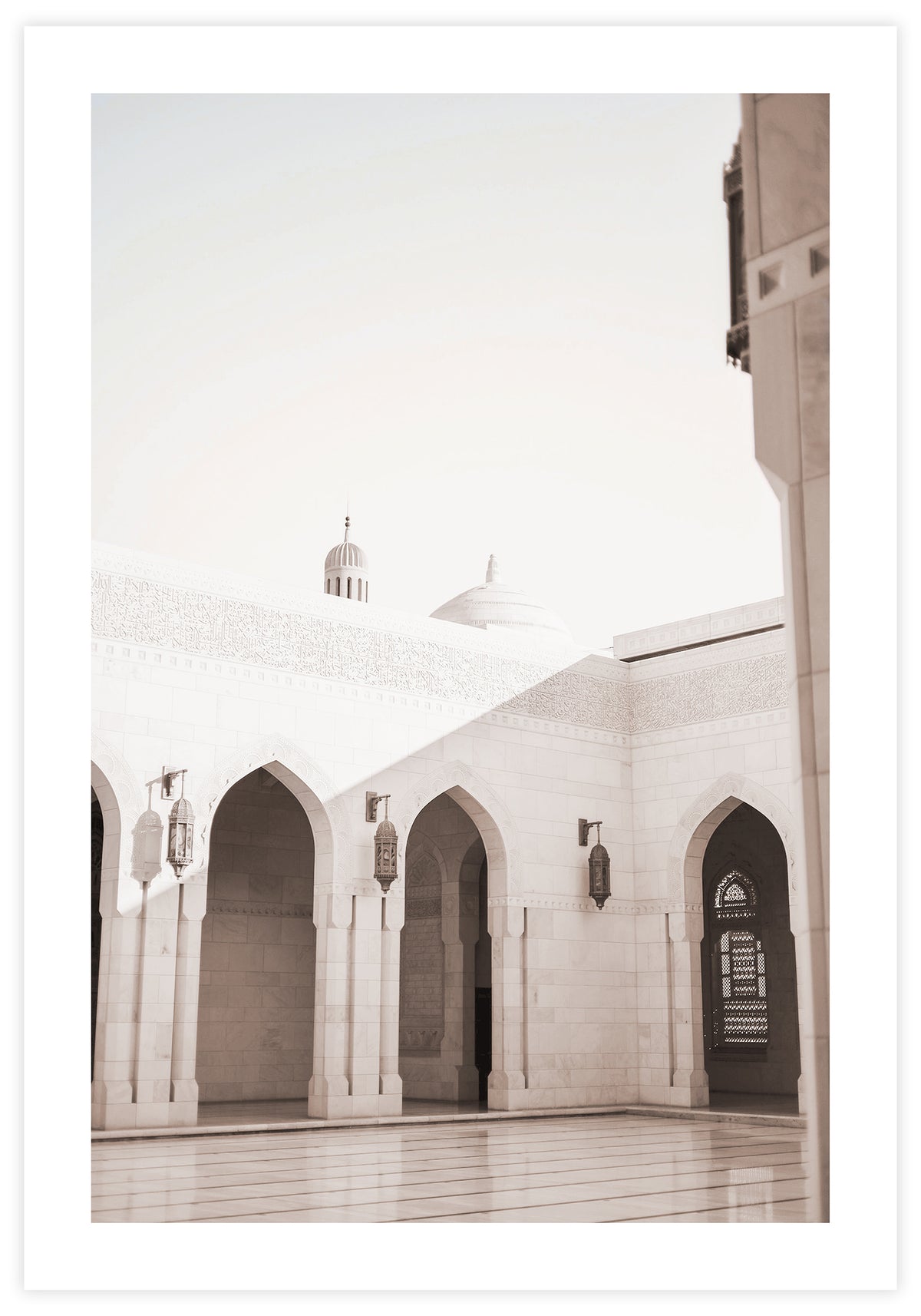 Mosque Oman Poster
