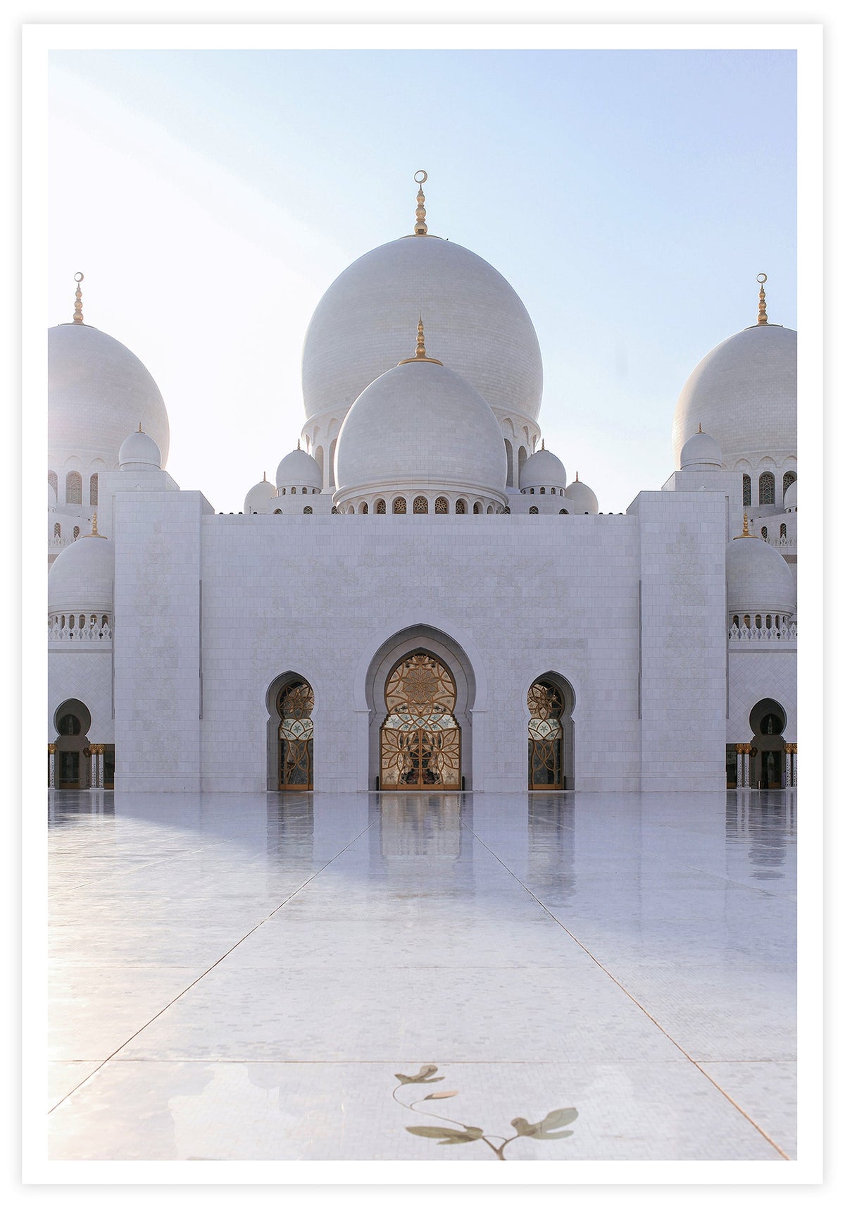 Grand Mosque Abu Dhabi Poster - KAMAN