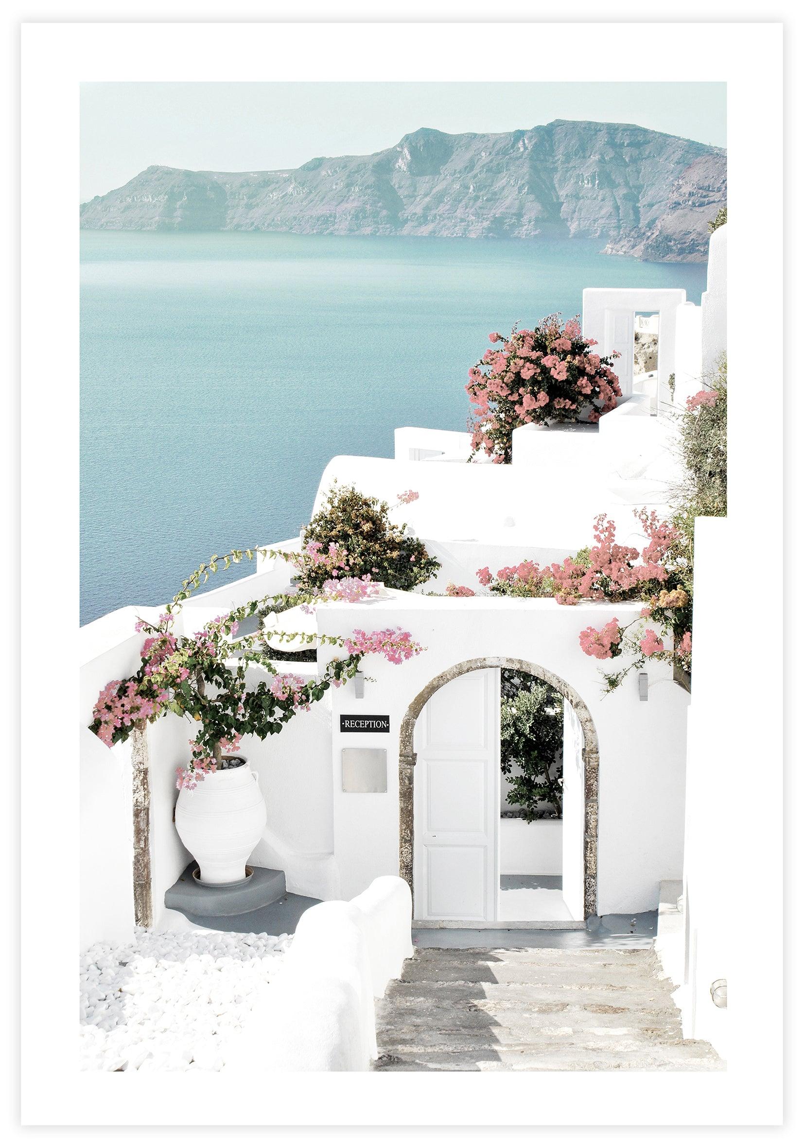 Santorini Poster - KAMAN