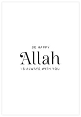 Allah Is With You Poster