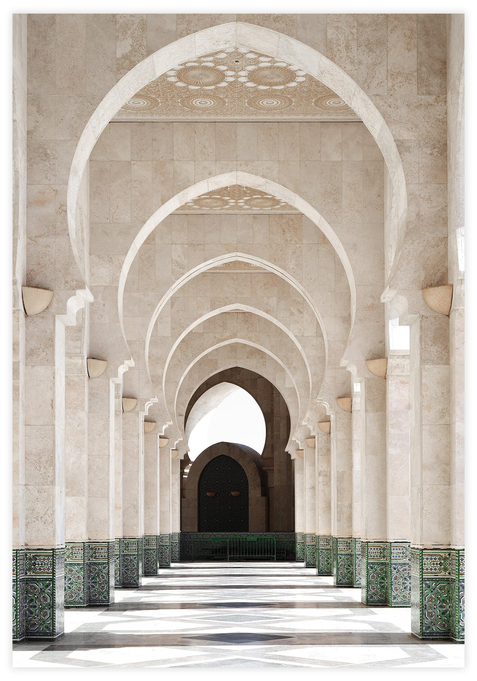 Marrakech Arches Poster - KAMAN