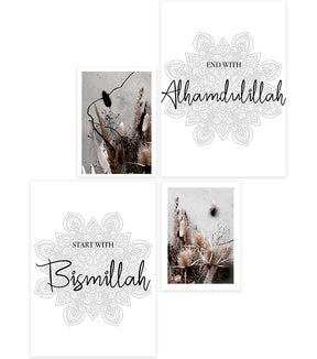 Blessings & Dried Flowers Posterset