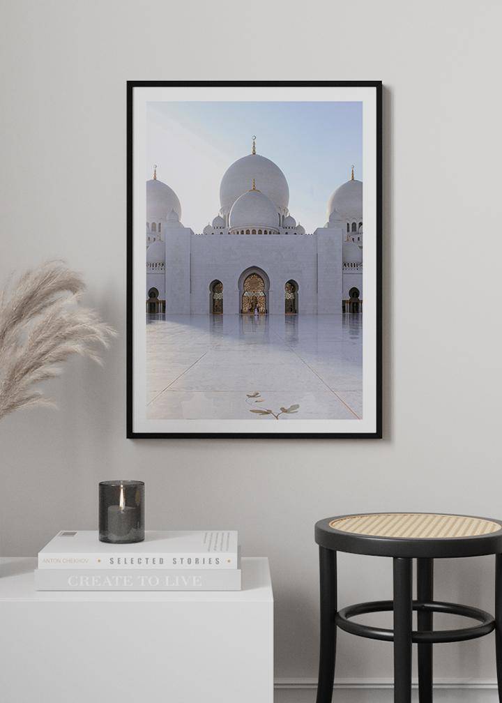 Grand Mosque Abu Dhabi Poster - KAMANART.DE