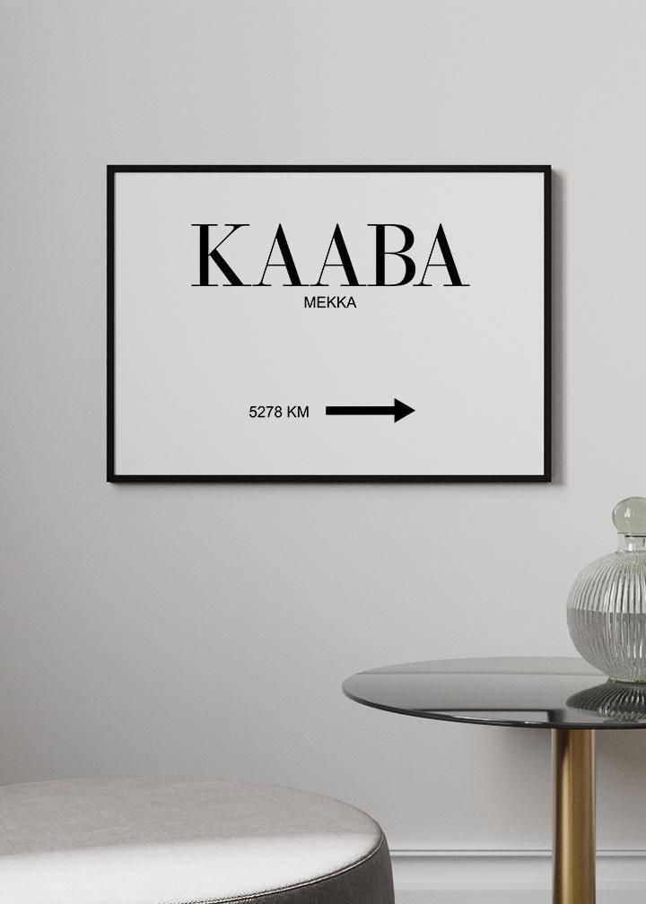 Kaaba Mekka Poster - KAMANART.DE
