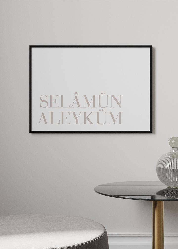Selâmün Aleyküm Poster - KAMANART.DE