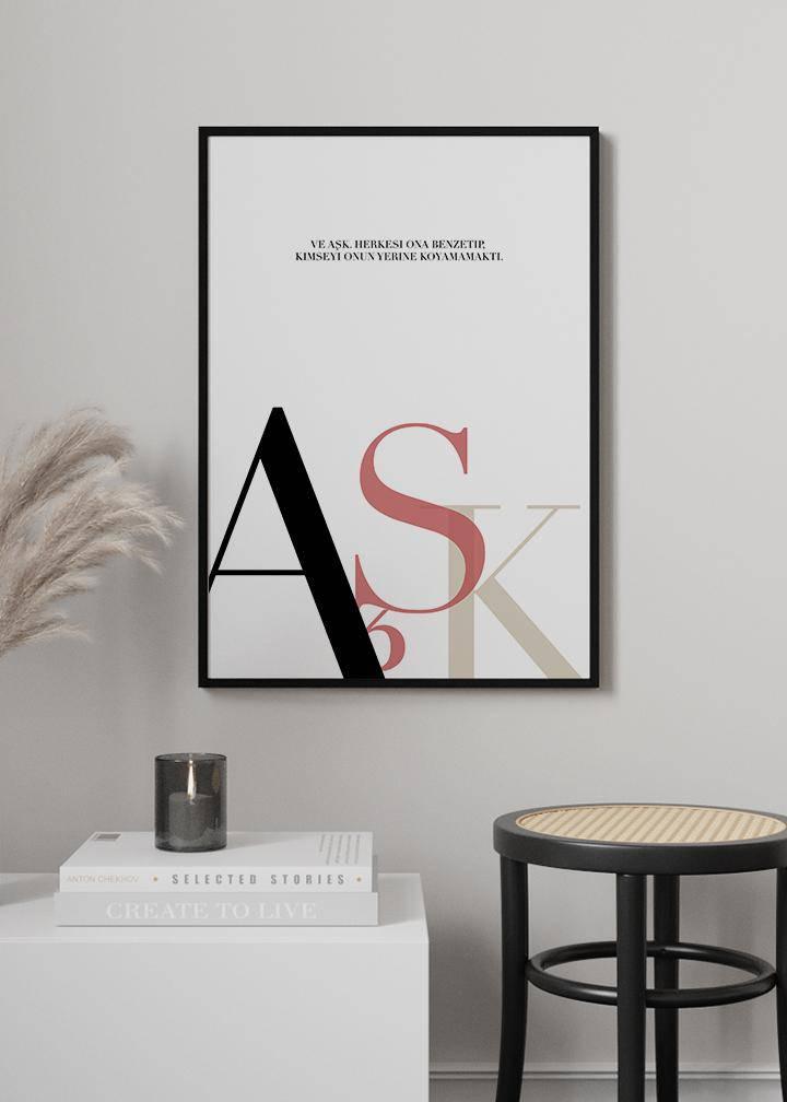 Ve Ask Poster - KAMANART.DE